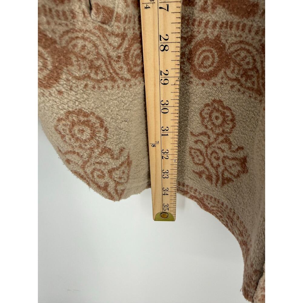 Free People Printed Ruby Jacket Tea Combo XL Oversized Shacket - Picture 10 of 12